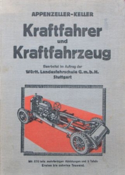 Appenzeller "Kraftfahrer und Kraftfahrzeug" Vehicletechnic 1929 (8464)